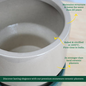 Soothing Rains Ceramic Planters