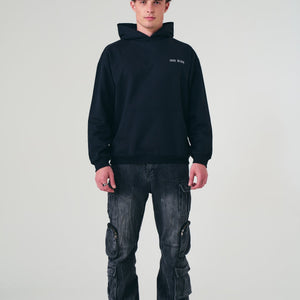 Odd Mood Receipts Hoodie - Black