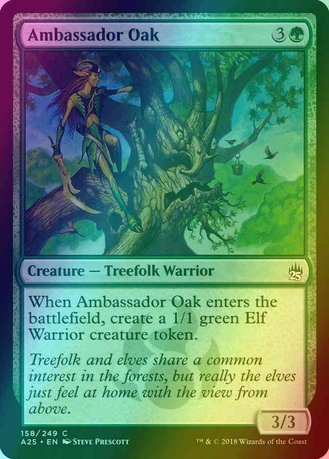 Ambassador Oak [158] [Masters 25] [Foil]