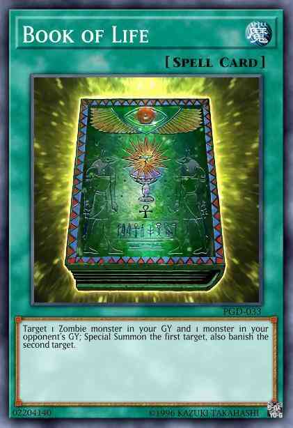 Book of Life (Green) - DL17-EN014 - Rare - Unlimited
