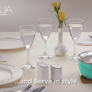 Hawkins Futura Aqua 1250 ML Ceramic Baby Casserole with Glass Lid | Gas & Induction Compatible | Ivory | 1 Pc