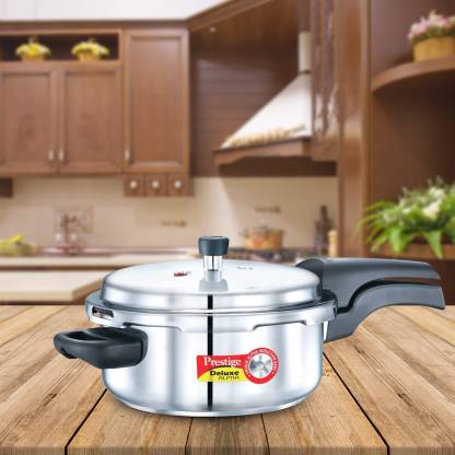 Prestige Deluxe Alpha Stainless Steel Pressure Cookers