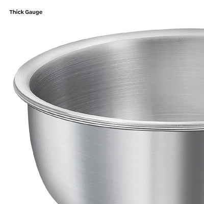 Prestige Splendor Tri-Ply Stainless Steel 13 cm Tadka Pan | Gas & Induction Compatible | Silver