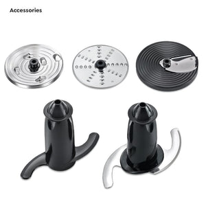 Prestige Amica Super Mixer Grinder 1000 Watt With 5 Jars & Multiple Accessories| Black&Silver
