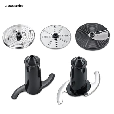 Prestige Amica Super Mixer Grinder 1000 Watt With 5 Jars & Multiple Accessories| Black&Silver