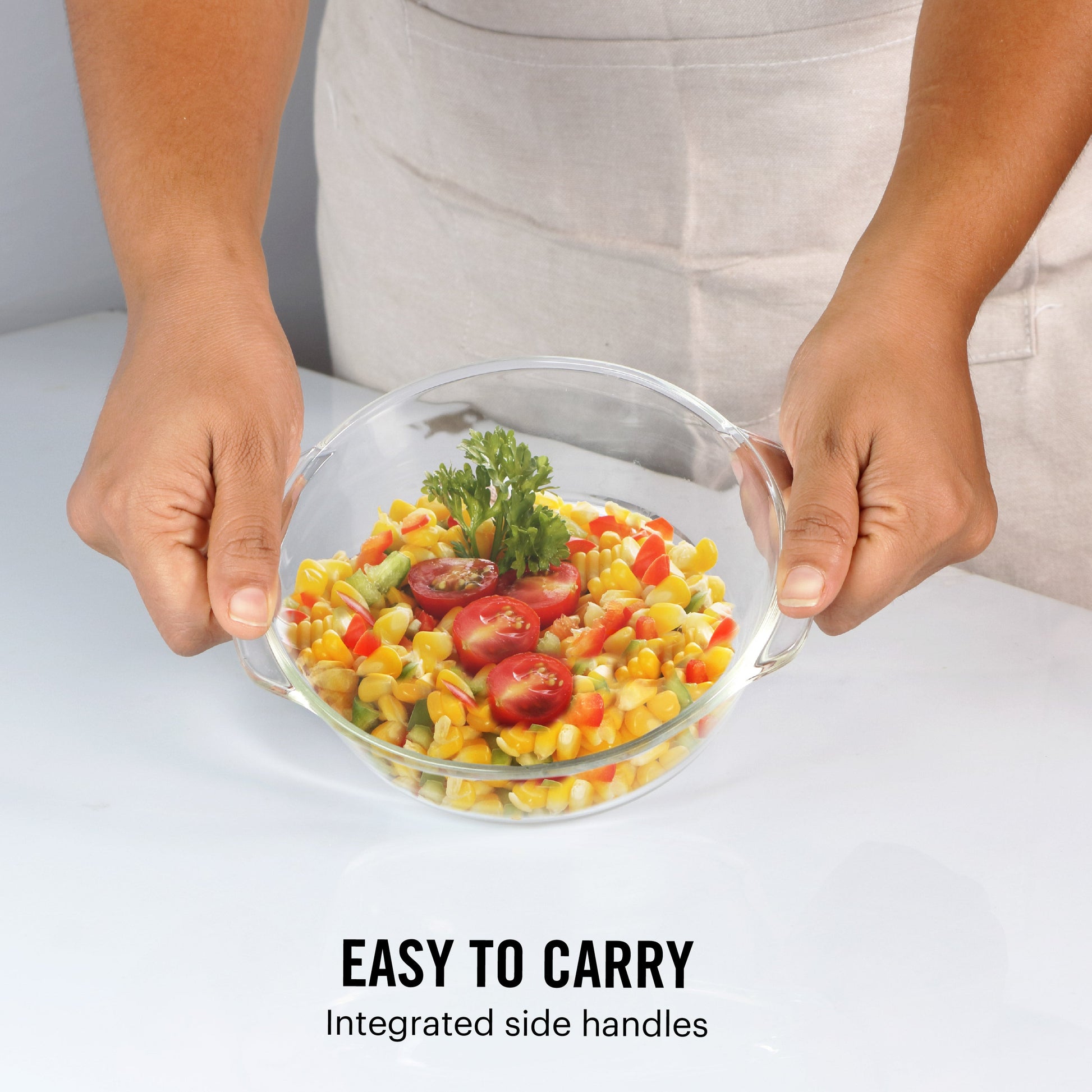 Angelica Round Casserole With Lid, 750ml