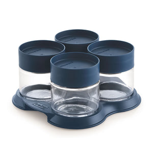 Modustack Glassy Set of 4 with Tray Gift Set