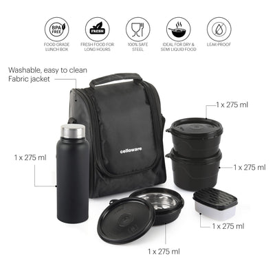 MF All in One Lunch Box with Fabric Bag