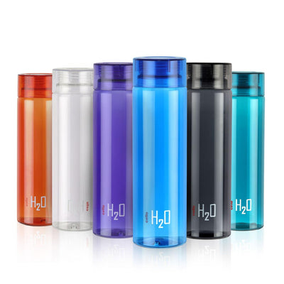 H2O Plastic Water Bottle, 1000ml