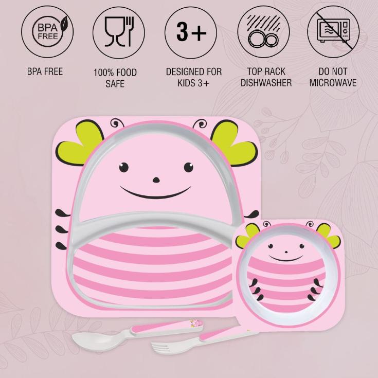 Kids Lady Bug Meal Set