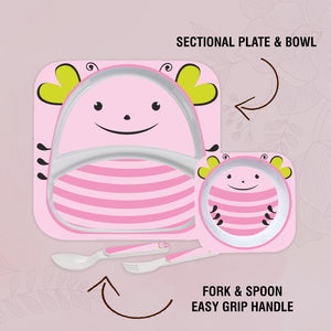 Kids Lady Bug Meal Set