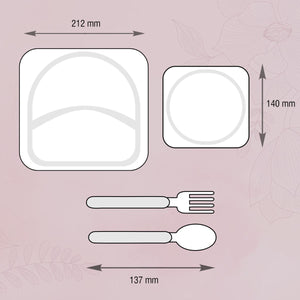 Kids Lady Bug Meal Set