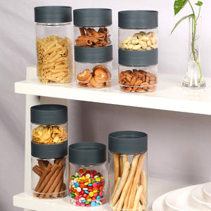 Modustack PET Container, Set of 9, Assorted Size
