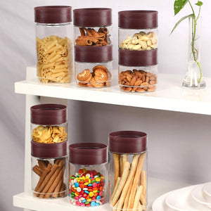 Modustack PET Container, Set of 9, Assorted Size