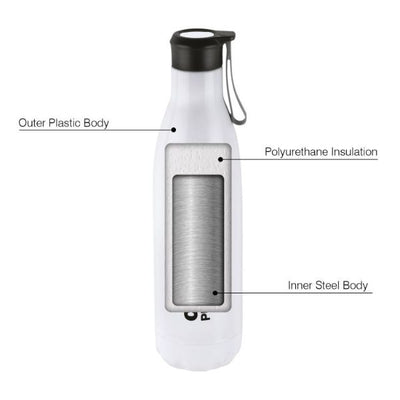 Puro Steel-X Rover 900 Water Bottle, 720ml