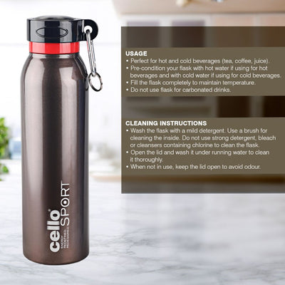 Beatle Flask, Vacusteel Water Bottle, 550ml