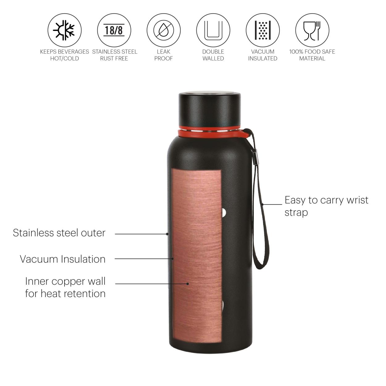 Duro Kent Flask, Vacusteel Water Bottle