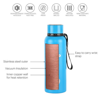 Duro Kent Flask, Vacusteel Water Bottle