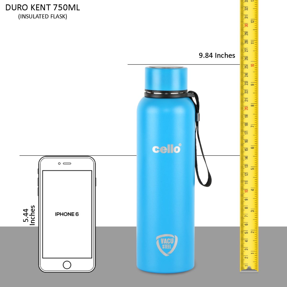 Duro Kent Flask, Vacusteel Water Bottle