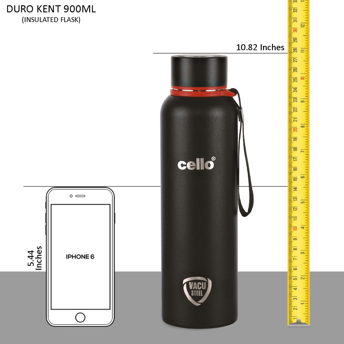 Duro Kent Flask, Vacusteel Water Bottle
