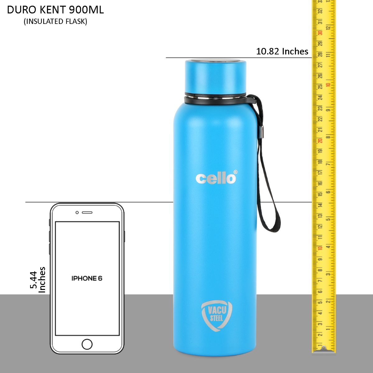 Duro Kent Flask, Vacusteel Water Bottle
