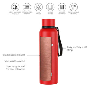 Duro Kent Flask, Vacusteel Water Bottle