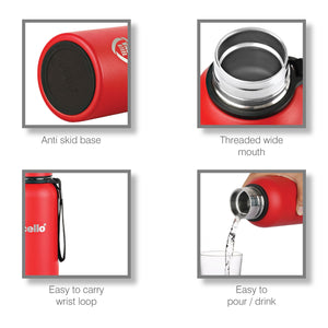 Duro Kent Flask, Vacusteel Water Bottle