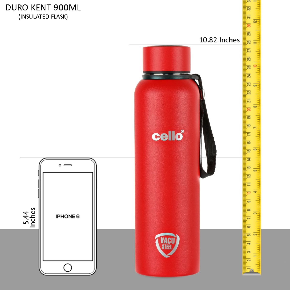 Duro Kent Flask, Vacusteel Water Bottle