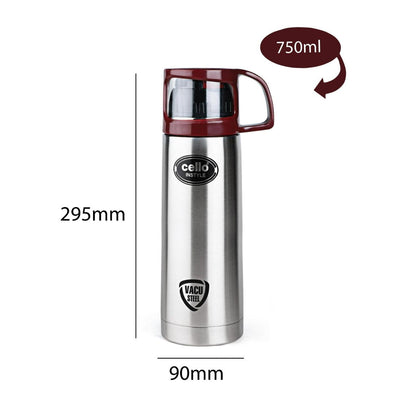 Instyle Flask, Vacusteel Water Bottle, 750ml