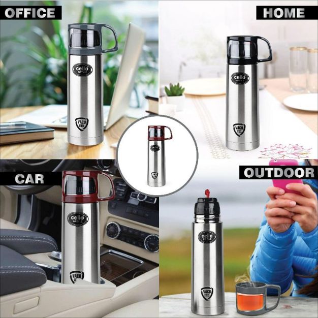 Instyle Flask, Vacusteel Water Bottle, 750ml