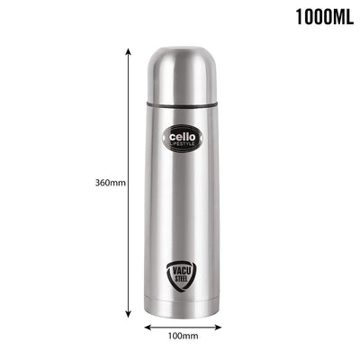 Lifestyle Flask, Vacusteel Water Bottle, 1000ml