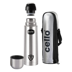 Lifestyle Flask, Vacusteel Water Bottle with Thermal Jacket, 750ml