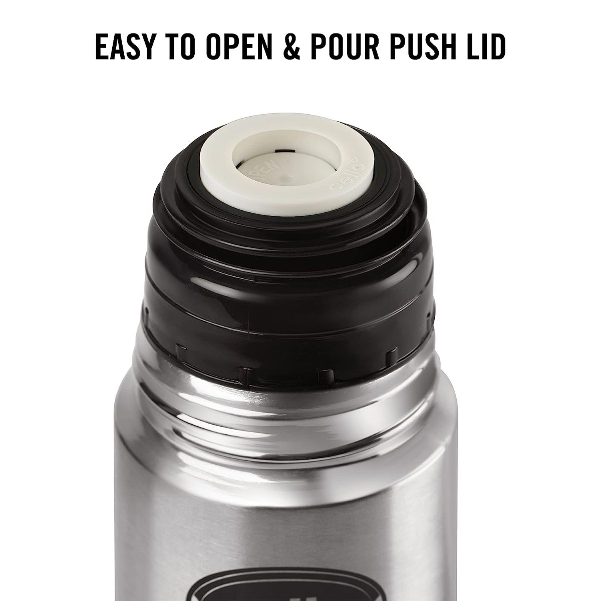 Lifestyle Flask, Vacusteel Water Bottle with Thermal Jacket, 750ml