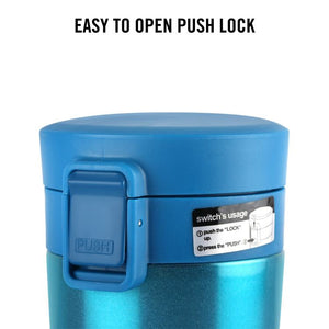 Monty Flask, Vacusteel Water Bottle, 300ml