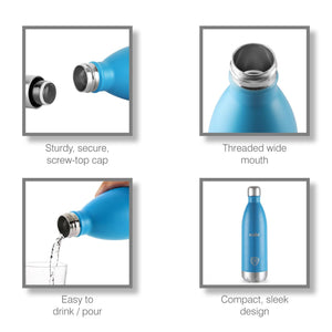 Duro Swift Flask, Vacusteel Water Bottle