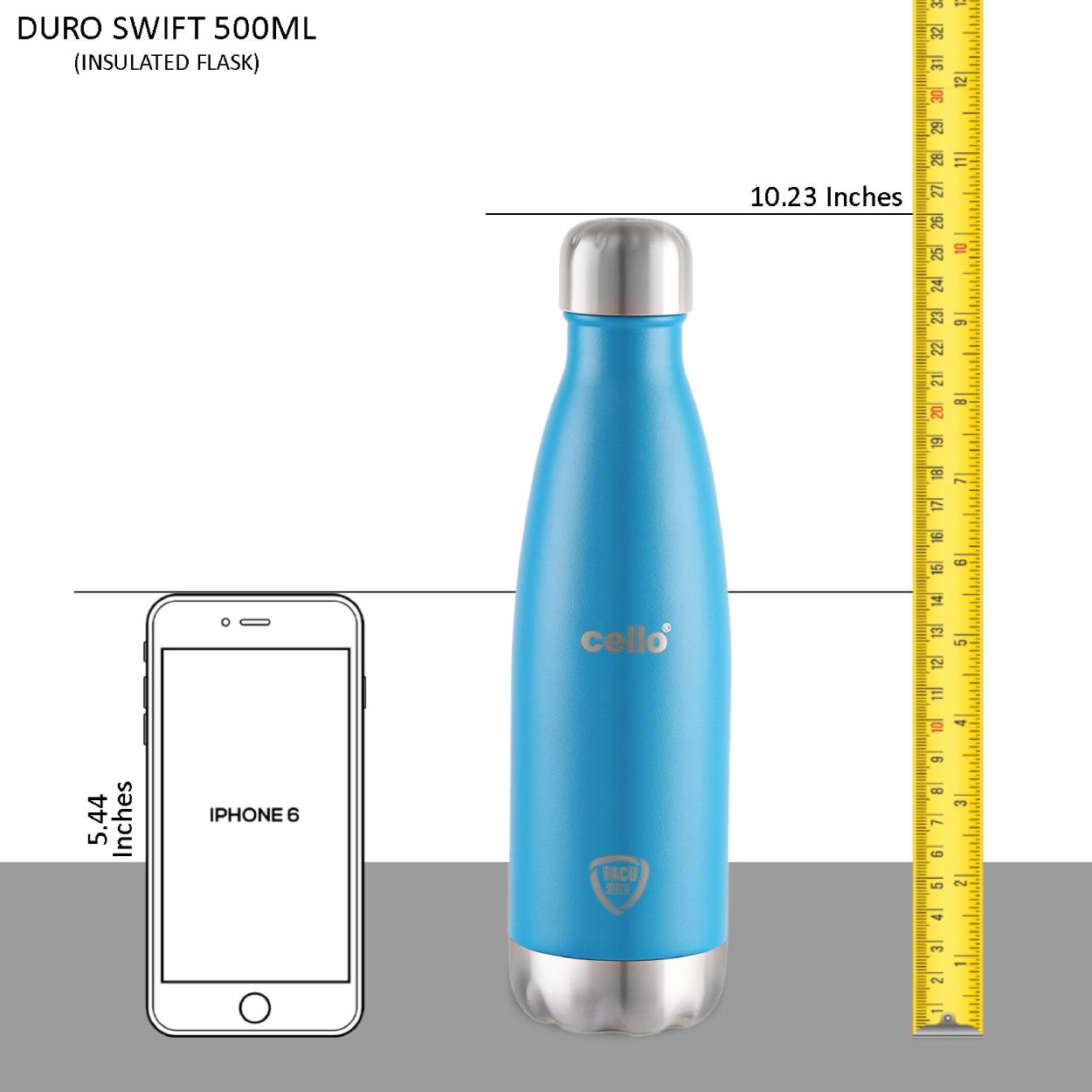 Duro Swift Flask, Vacusteel Water Bottle