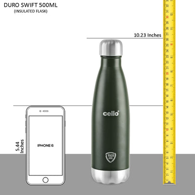 Duro Swift Flask, Vacusteel Water Bottle
