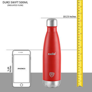 Duro Swift Flask, Vacusteel Water Bottle