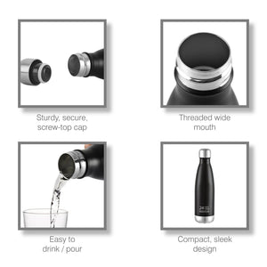 Duro Swift Flask, Vacusteel Water Bottle