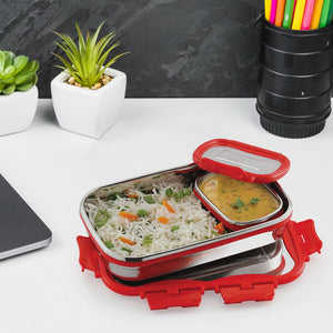 Click It Stainless Steel Lunch Box, Medium