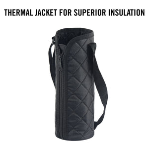 Flipstyle Flask, Vacusteel Water Bottle with Thermal Jacket, 1500ml