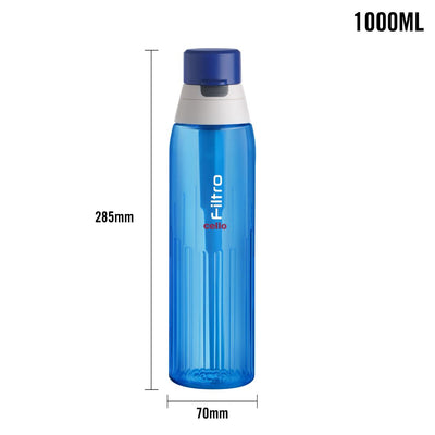 Filtro Water Bottle With Activated Carbon Filter, 1000ml