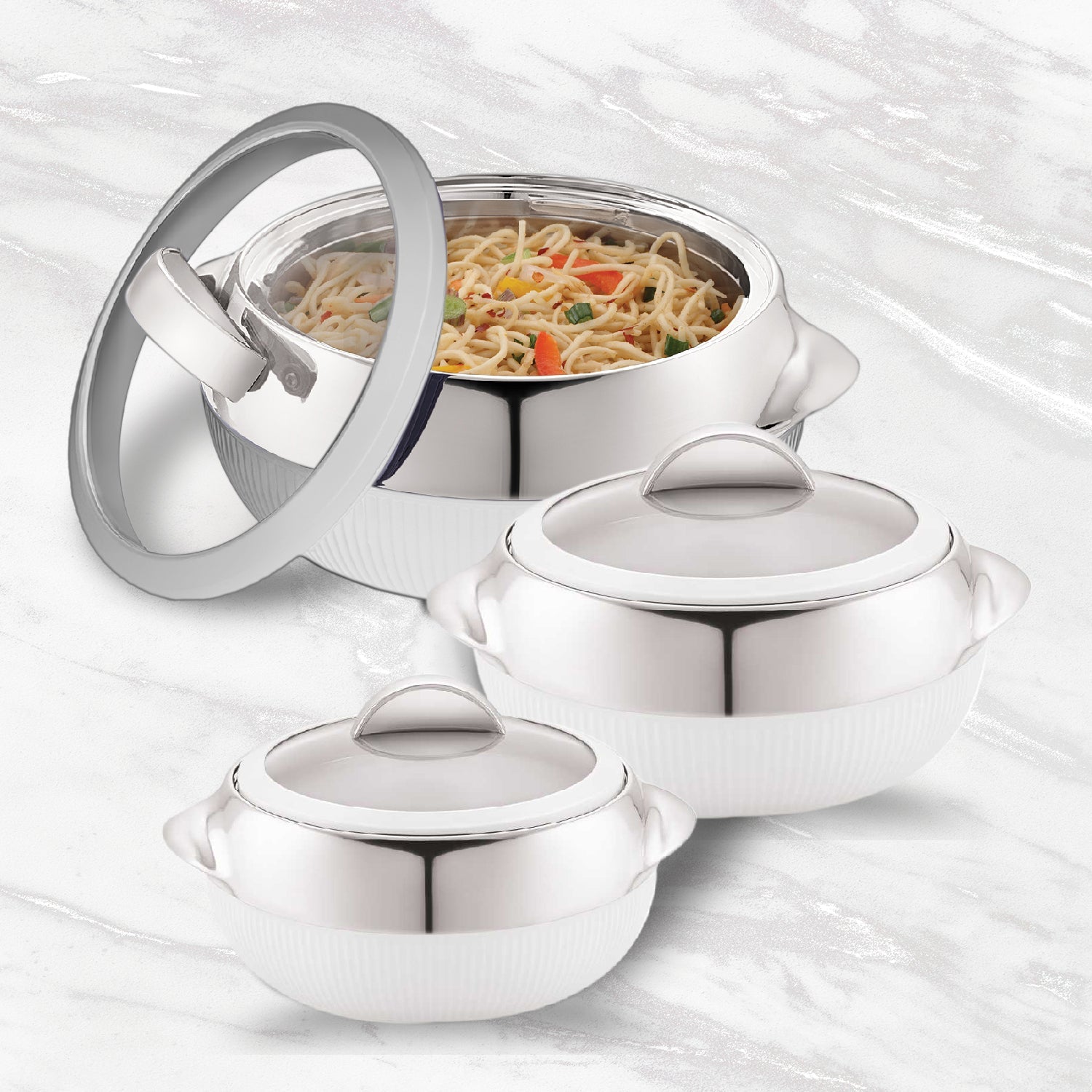 Linea Insulated Casserole, Set of 3