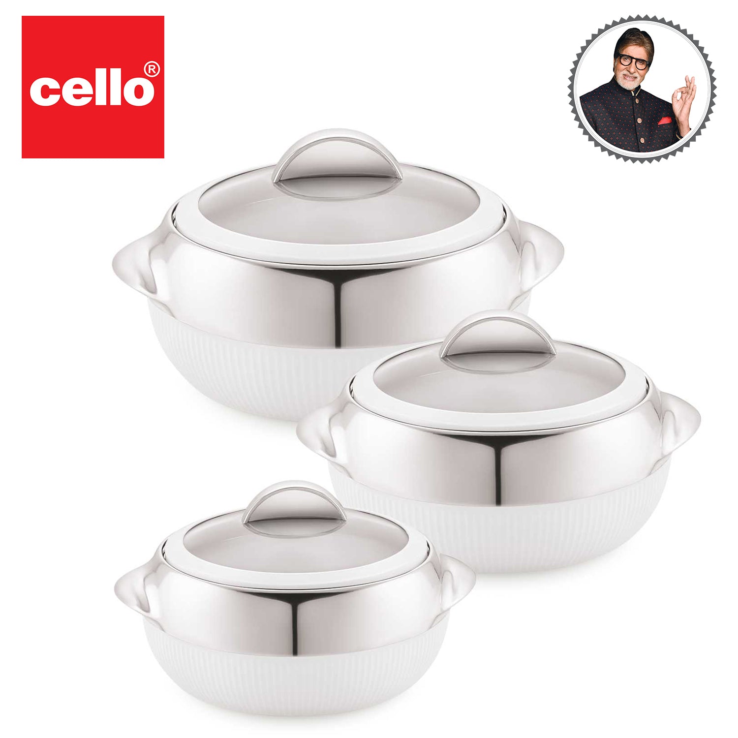 Linea Insulated Casserole, Set of 3