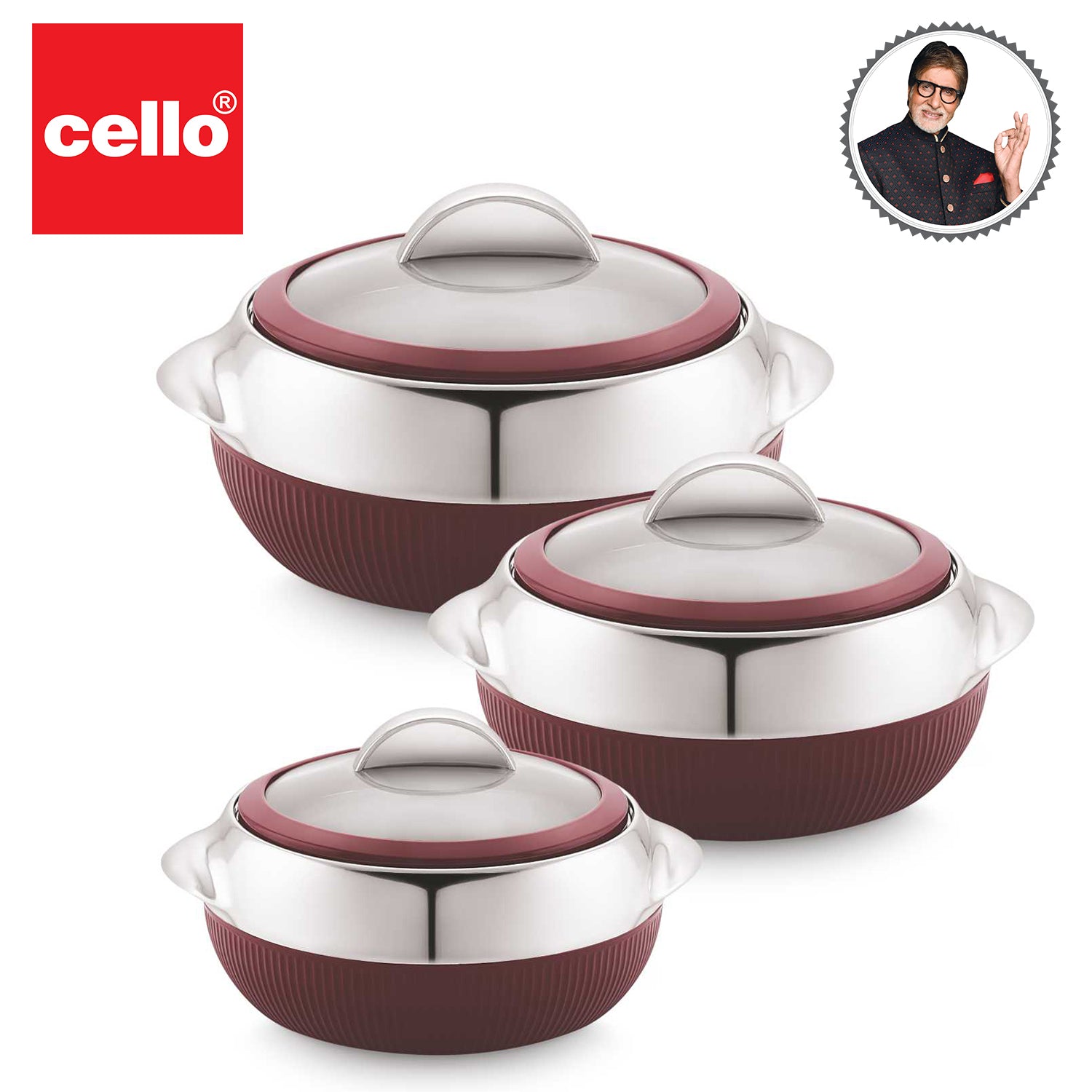 Linea Insulated Casserole, Set of 3