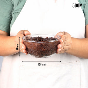 Ovenware Borosilicate Glass Mixing Bowl, 500ml