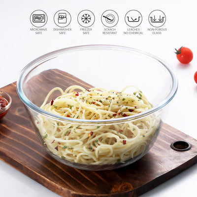 Ovenware Borosilicate Glass Mixing Bowl, 1500ml