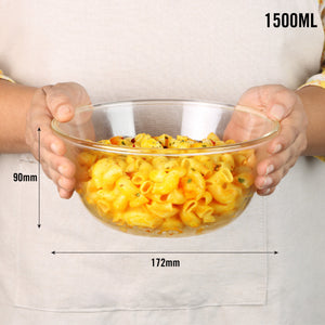 Ovenware Borosilicate Glass Mixing Bowl, 1500ml