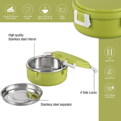 Take-Eat Insulated Lunch Box, Medium