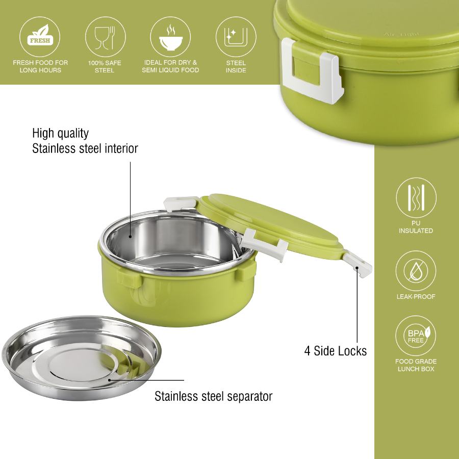 Take-Eat Insulated Lunch Box, Medium